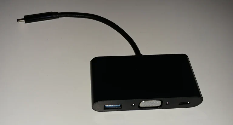 Reference photograph: USB C Hub.png. Not verification of the exact planned product.