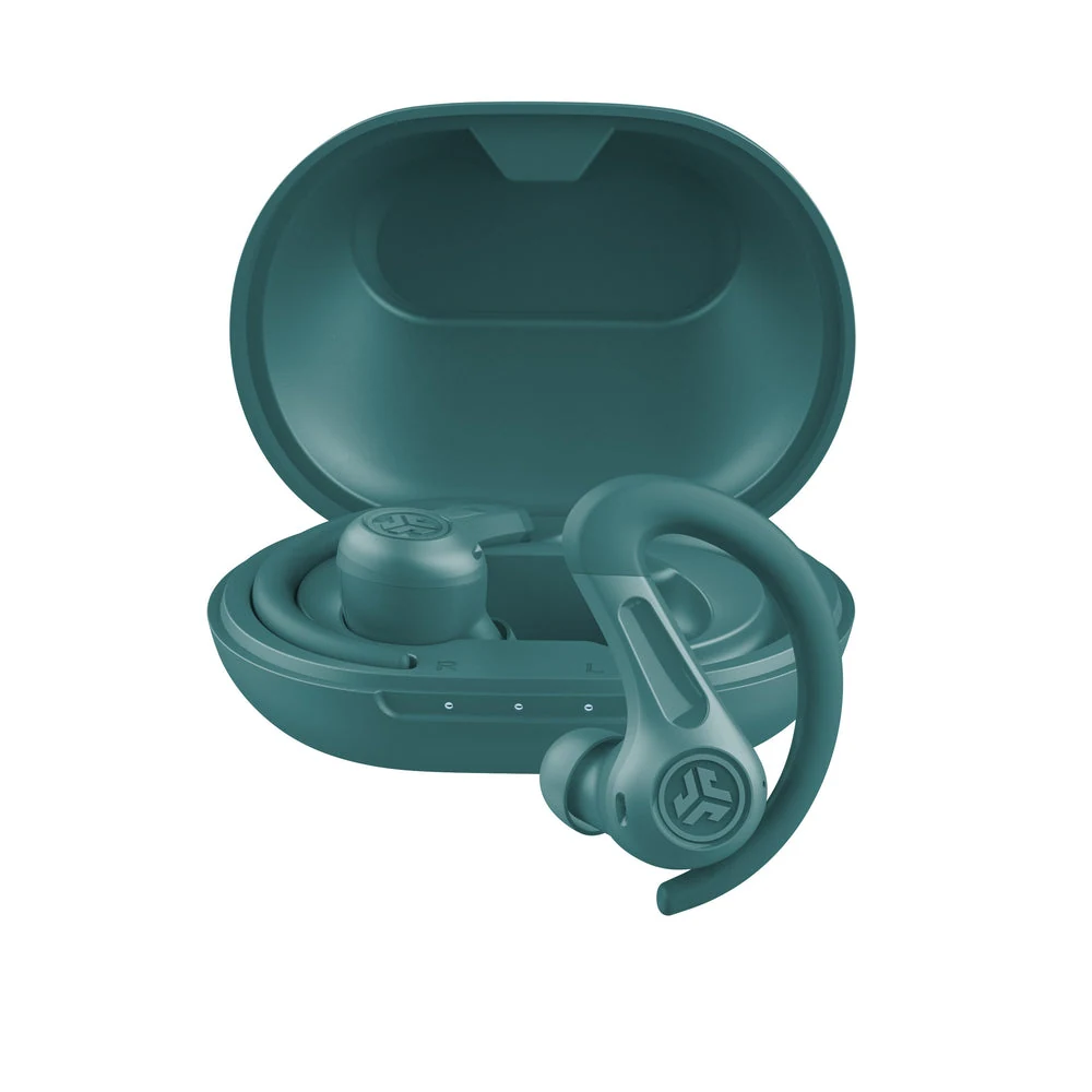 JLab JBuds Sport ANC 4 True Wireless Earbuds Teal — manufacturer product image, SKU EBJBSPTANCTEL50WEB