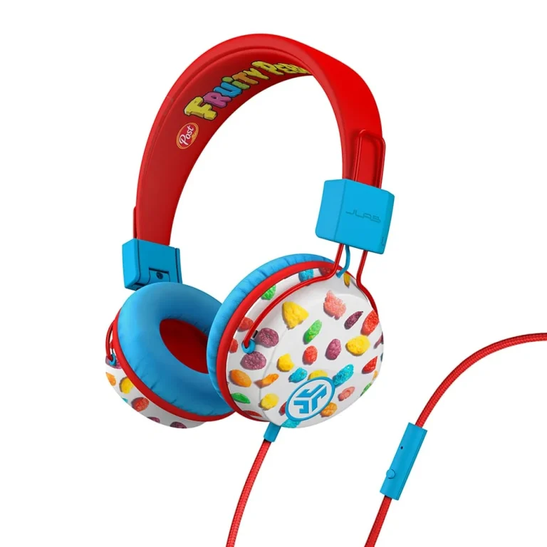 JLab Fruity Pebbles JBuddies Studio On-Ear Kids Headphones — manufacturer product image, SKU XHJKSTFRPEB