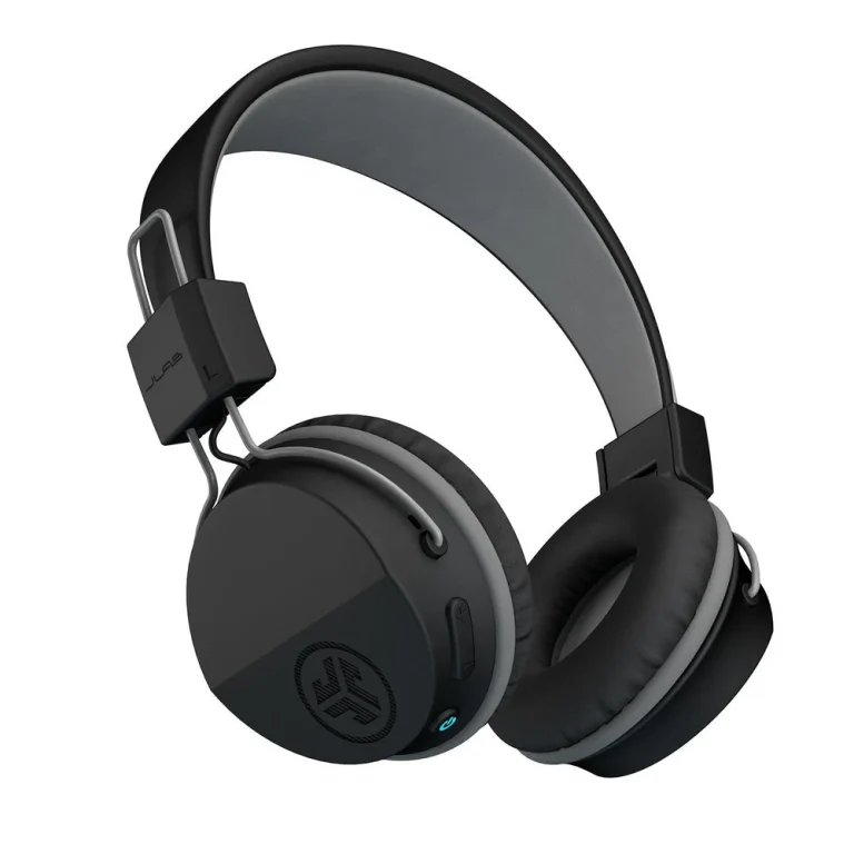JLab Neon Wireless On-Ear Headphones Black — manufacturer product image, SKU HBNEONRBLK4