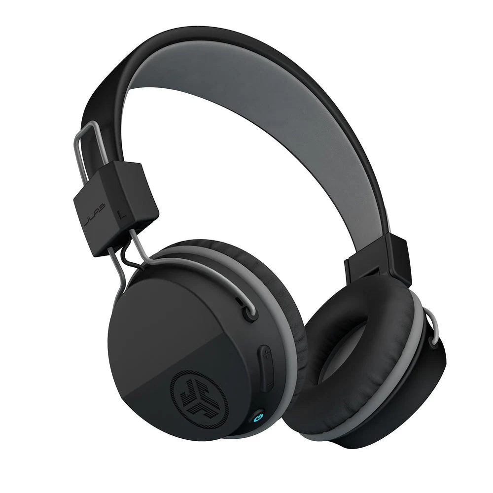 JLab Neon Wireless On-Ear Headphones Black — manufacturer product image, SKU HBNEONRBLK4