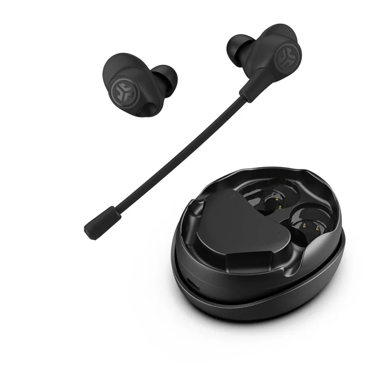 JLab Work Buds In-Ear Headset Black — manufacturer product image, SKU EBWORKBUDSRBLK82