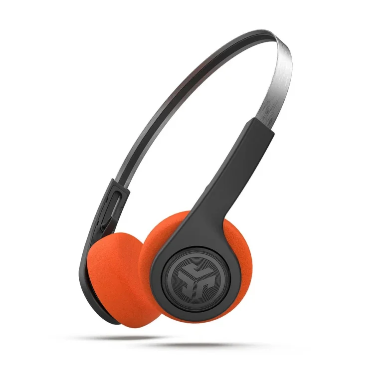 JLab Rewind Wireless Retro Headphones Black — manufacturer product image, SKU HBREWINDRBLK4