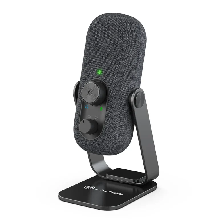 JLab GO Talk USB Microphone Black — manufacturer product image, SKU MTALKGO2RBLK4
