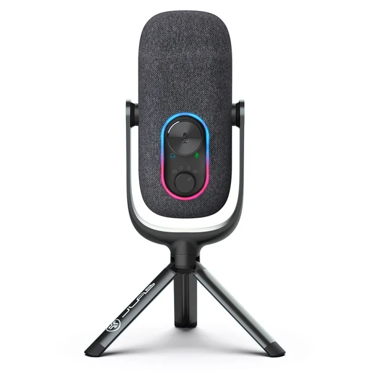 JLab JBuds Talk USB Microphone Black — manufacturer product image, SKU MJBUDSTALKRBLK4