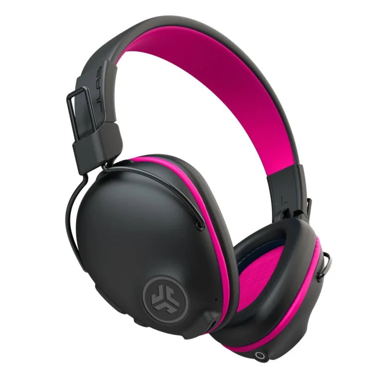 JLab JBuddies Pro Wireless Over-Ear Kids Headphones Pink — manufacturer product image, SKU HBJPRORPNK4