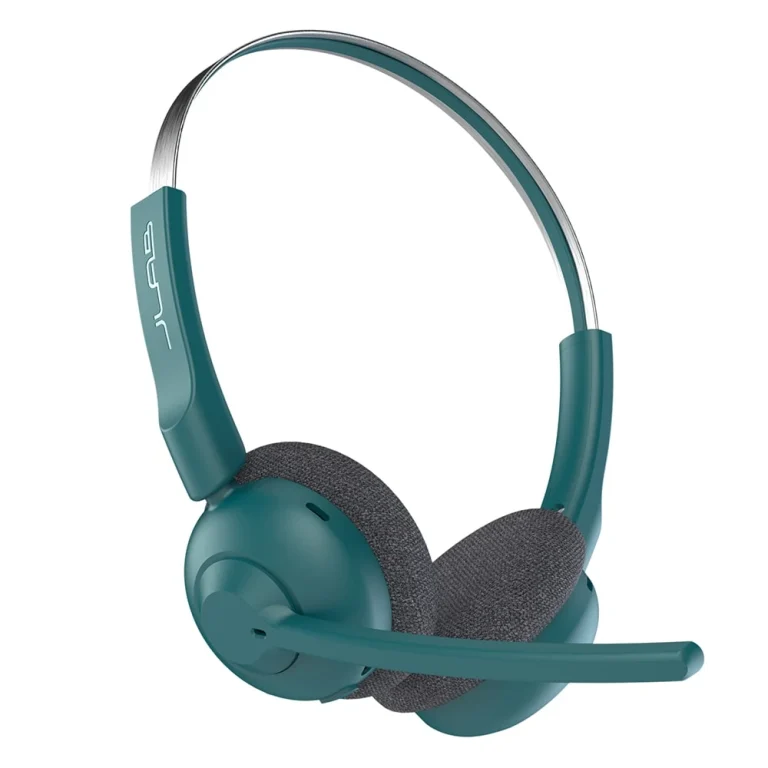 JLab GO Work POP Wireless On-Ear Headset Teal — manufacturer product image, SKU HBGWRKPOPRTEL4