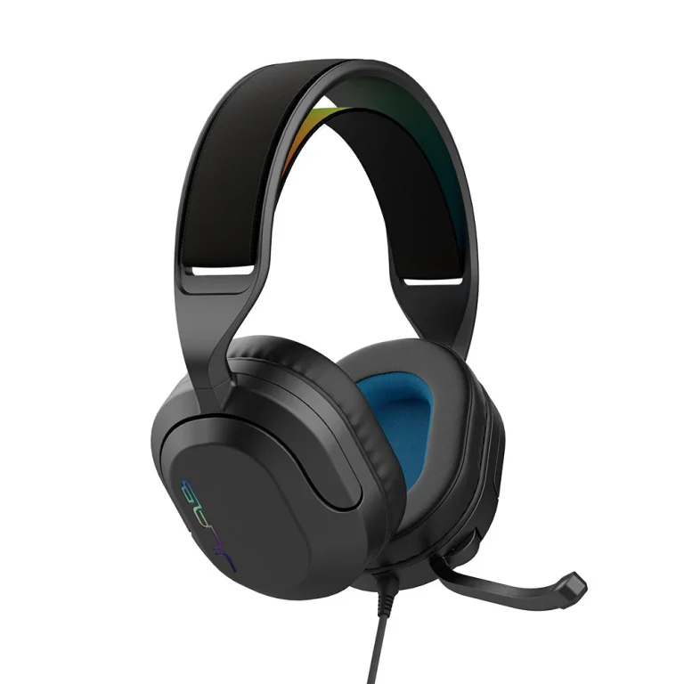 JLab Nightfall Wired Gaming Headset Black — manufacturer product image, SKU GHNHTFALLBLK20WEB