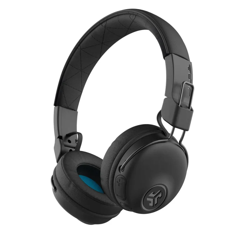 JLab Studio Wireless On-Ear Headphones Black — manufacturer product image, SKU HBASTUDIORBLK4
