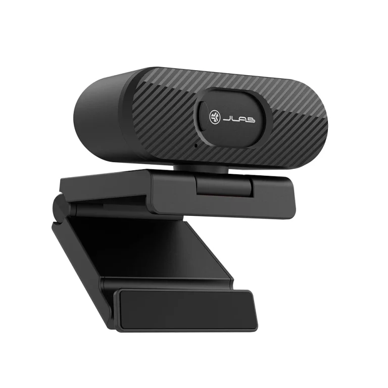 JLab Go Pop USB Webcam Black — manufacturer product image, SKU WPOPCAMRBLK124