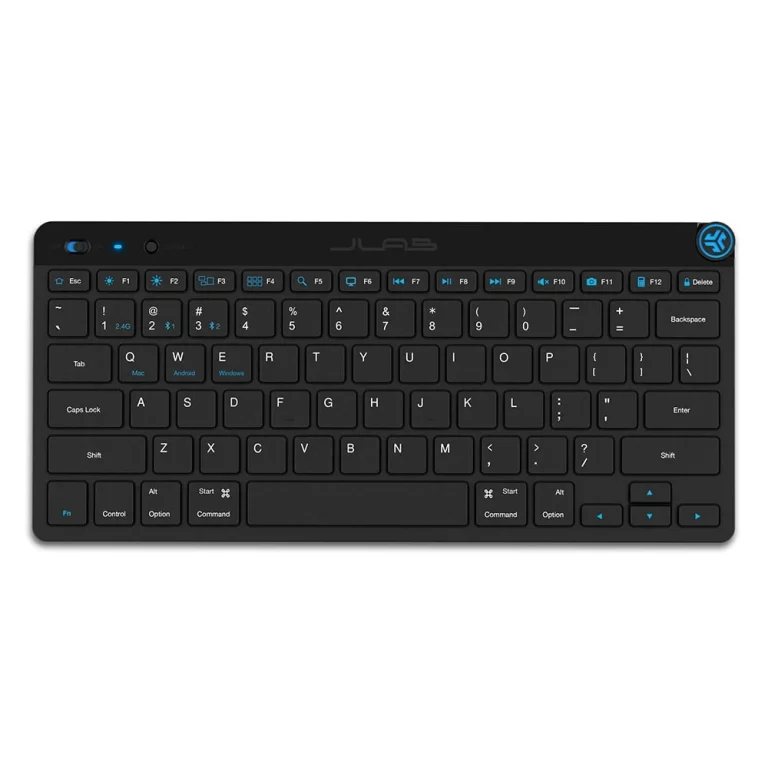 JLab GO Wireless Keyboard Black — manufacturer product image, SKU KGOKEYBRBLK4