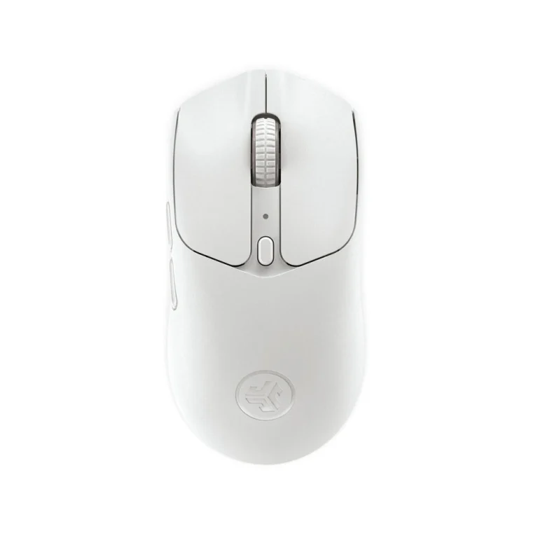 JLab Nightfall Wireless Gaming Mouse White — manufacturer product image, SKU MNFALLRWHT82