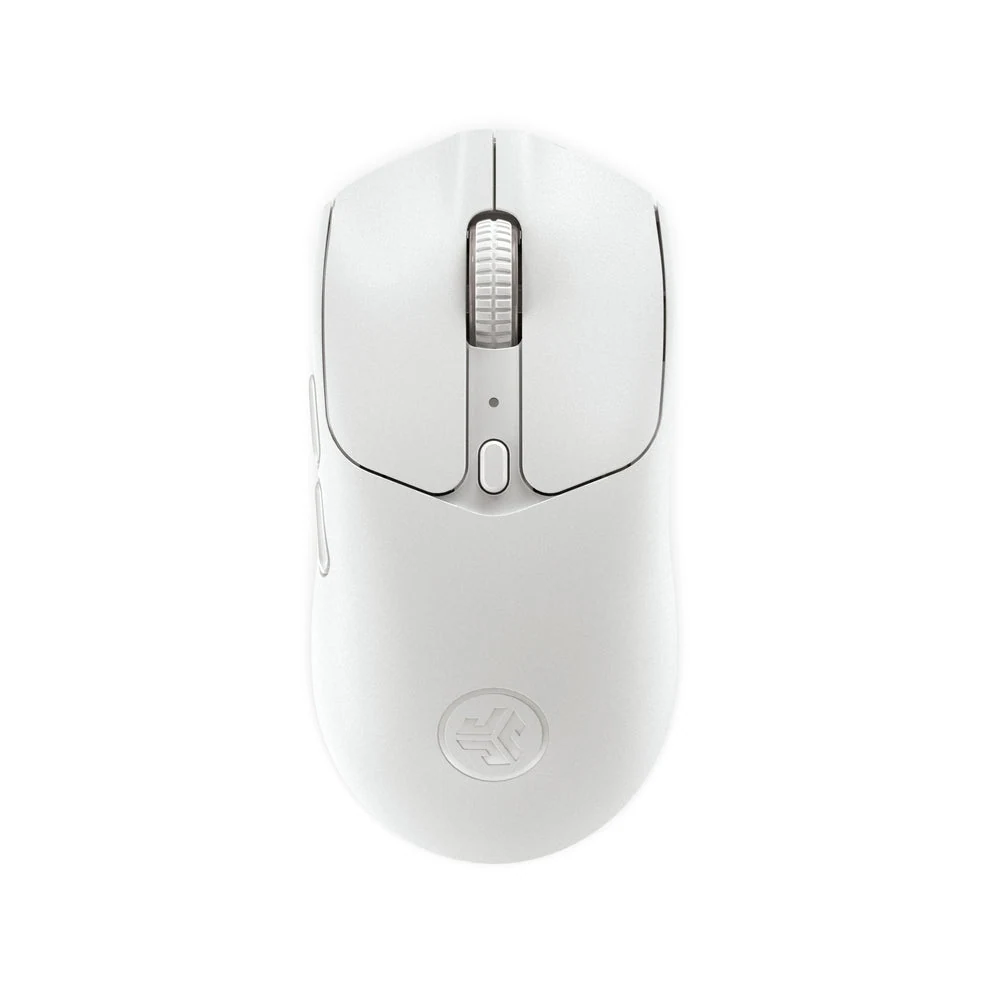 JLab Nightfall Wireless Gaming Mouse White — manufacturer product image, SKU MNFALLRWHT82