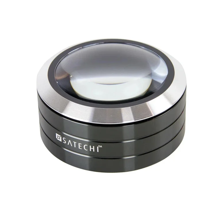 Satechi ReadMate LED Desktop Magnifier — Black — manufacturer product image, SKU ST-LEDM5XK