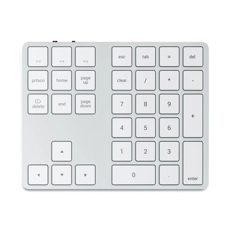 Satechi Bluetooth Extended Keypad — Silver — manufacturer product image, SKU ST-XLABKS