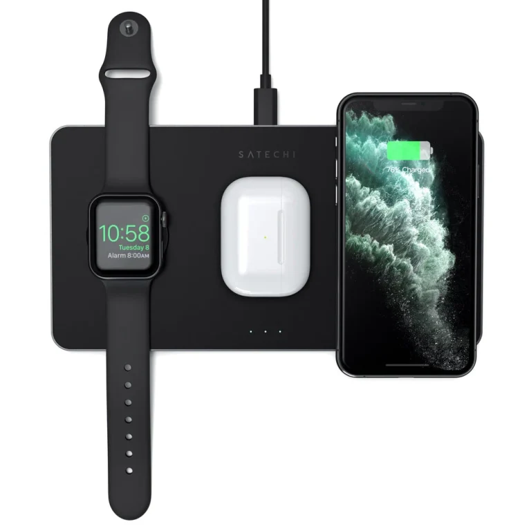 Satechi Trio Wireless Charger With Magnetic Pad — manufacturer product image, SKU ST-X3TWCPM