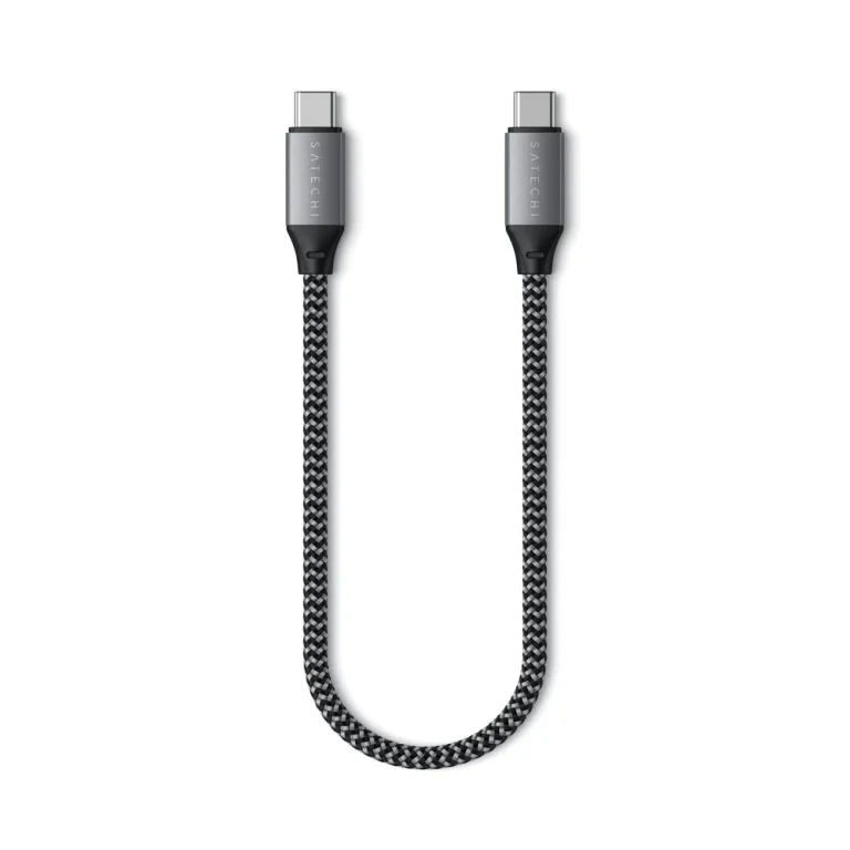 Satechi USB-C to USB-C Cable - 10 Inches — manufacturer product image, SKU ST-TCC10M