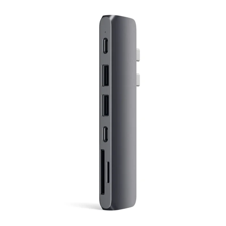 Satechi Type-C Pro Hub Adapter — Space Gray — manufacturer product image, SKU ST-CMBPM