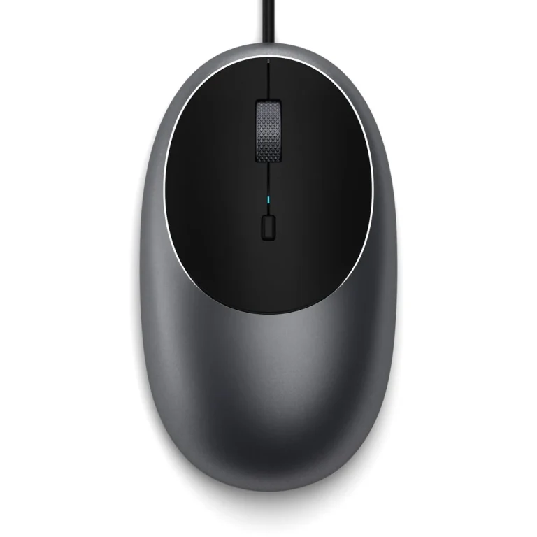 Satechi C1 USB-C Wired Mouse — Space Gray — manufacturer product image, SKU ST-AWUCMM