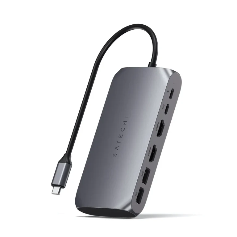 Satechi USB-C Multimedia Adapter M1 — manufacturer product image, SKU ST-UCM1HM