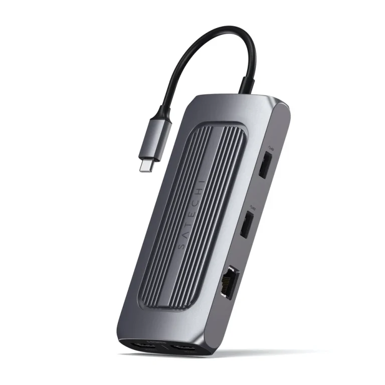 Satechi USB-C Multiport MX Adapter — manufacturer product image, SKU ST-UCMXAM
