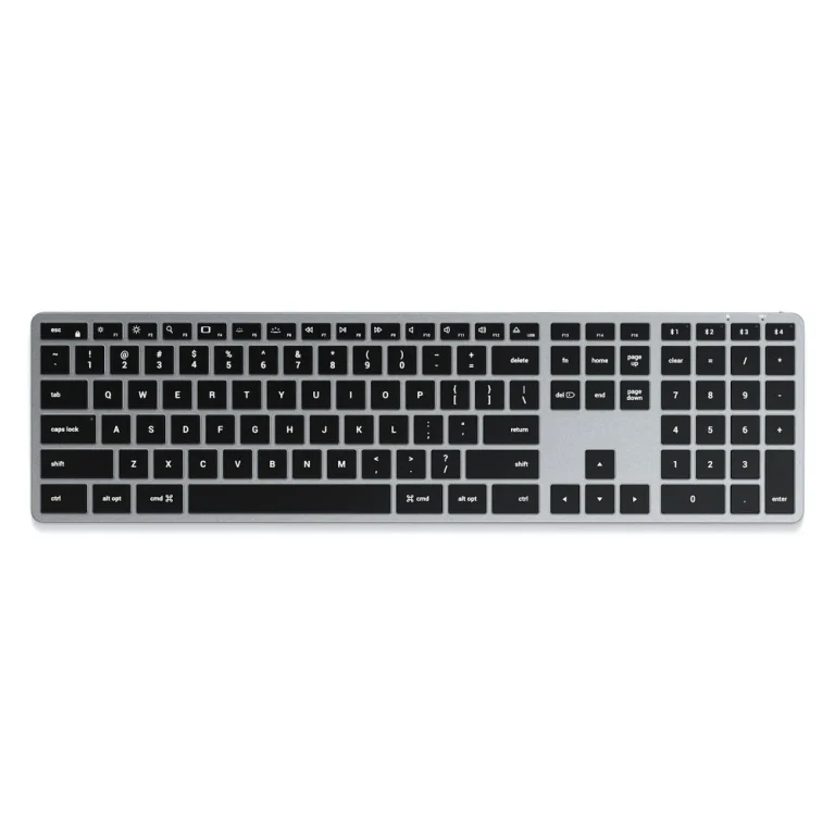 Satechi Slim X3 Bluetooth Backlit Keyboard — Space Gray — manufacturer product image, SKU ST-BTSX3M