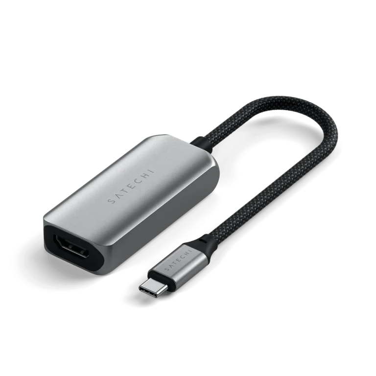 Satechi USB-C To HDMI 2.1 8K Adapter — manufacturer product image, SKU ST-AC8KHM