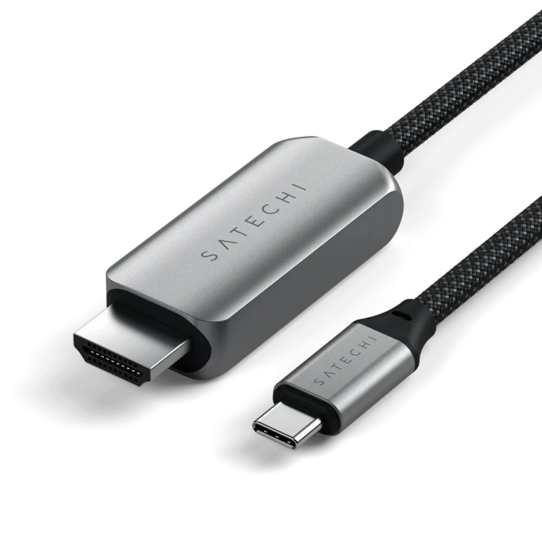 Satechi USB-C To HDMI 2.1 8K Cable — manufacturer product image, SKU ST-YH8KCM