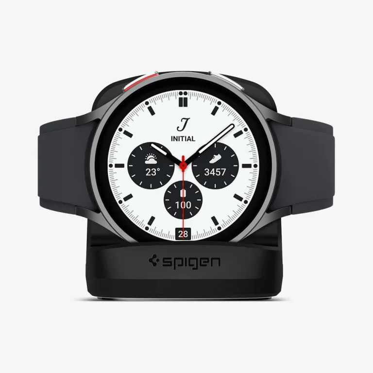 Spigen Galaxy Watch Night Stand | S353 — Black — manufacturer product image, SKU AMP05302
