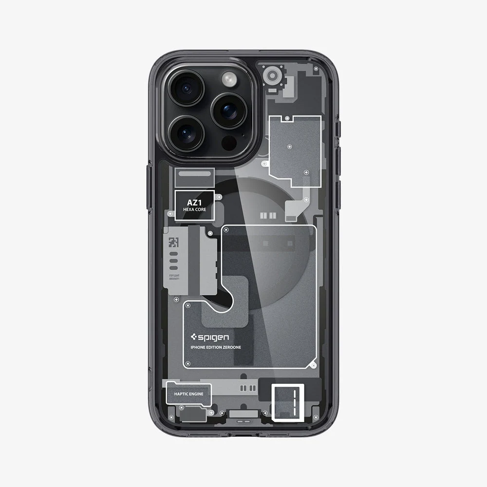 Spigen Ultra Hybrid Zero One (Mag Fit) Case for iPhone 15 Pro Max — manufacturer product image, SKU ACS06582