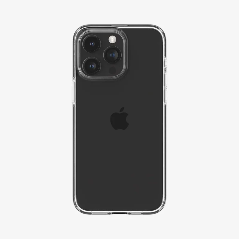 Spigen Liquid Crystal Case for iPhone 15 Pro Max — Crystal Clear — manufacturer product image, SKU ACS06557