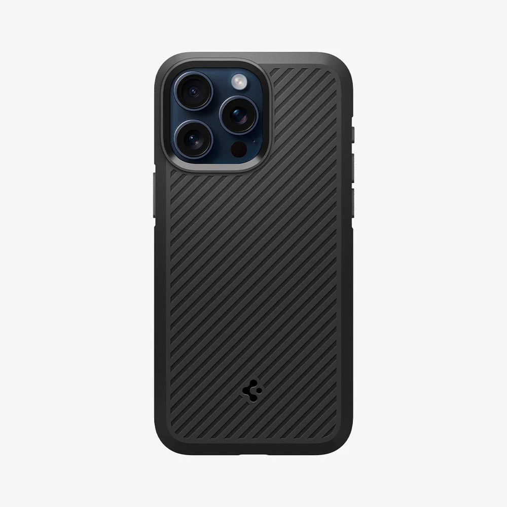 Spigen Core Armor Case for iPhone 15 Pro Max — Matte Black — manufacturer product image, SKU ACS06441