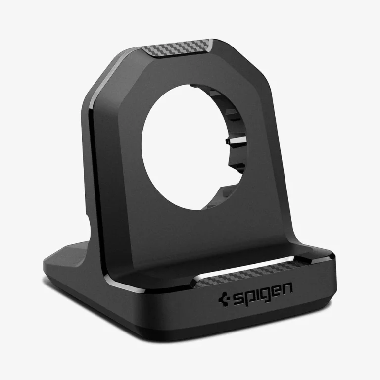 Spigen Apple Watch Rugged Armor Stand — Black — manufacturer product image, SKU AMP05764