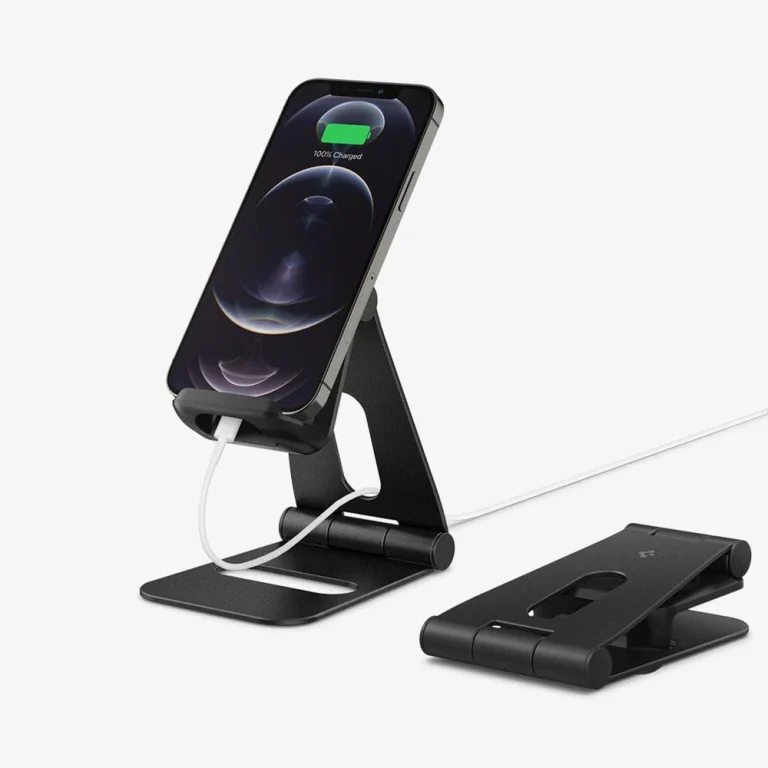 Spigen Nanotac™ Charger Stand | S311 — Black — manufacturer product image, SKU AMP02780
