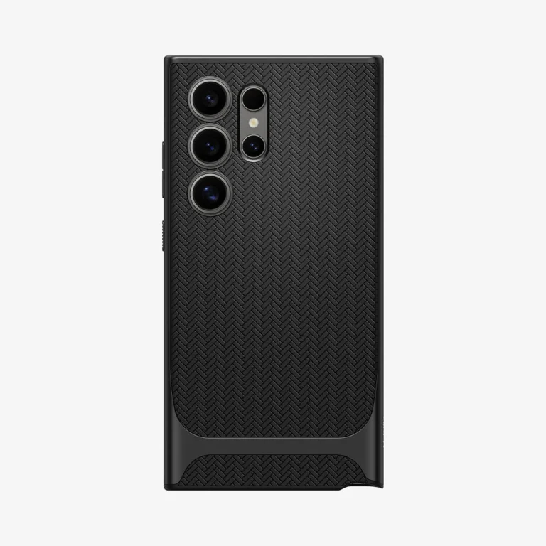 Spigen Neo Hybrid Case for Galaxy S24 Ultra — Black — manufacturer product image, SKU ACS07304