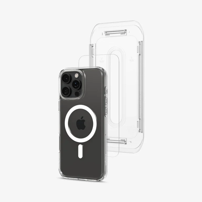 Spigen Ultra Hybrid Pack (Mag Fit) Case for iPhone 16 Pro Max — White — manufacturer product image, SKU ACS08141