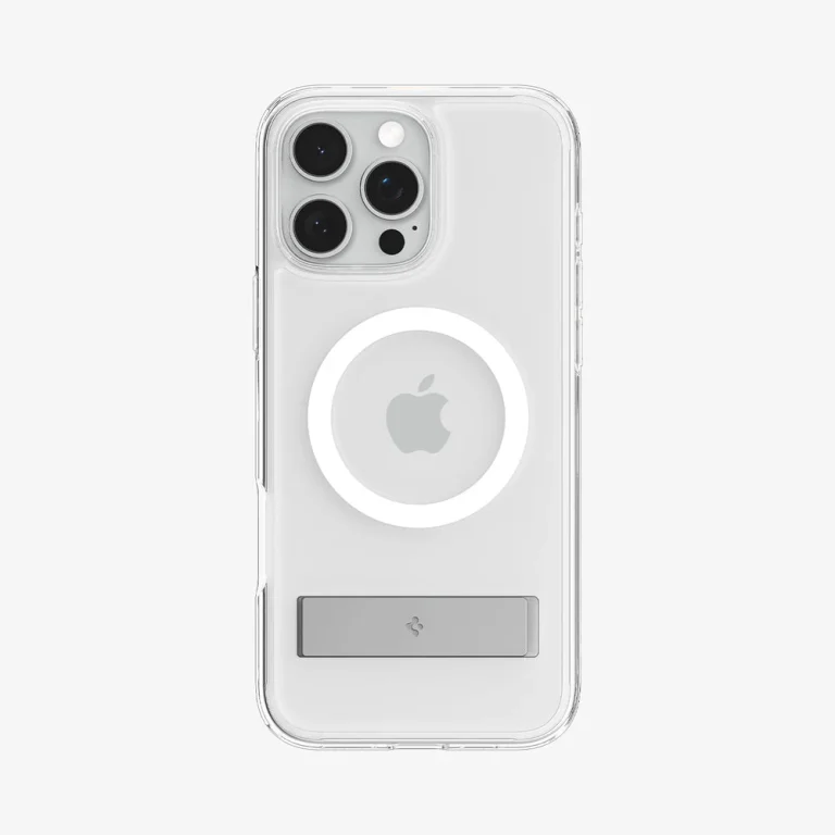 Spigen Ultra Hybrid S (Mag Fit) Case for iPhone 16 Pro Max — Crystal Clear — manufacturer product image, SKU ACS08009