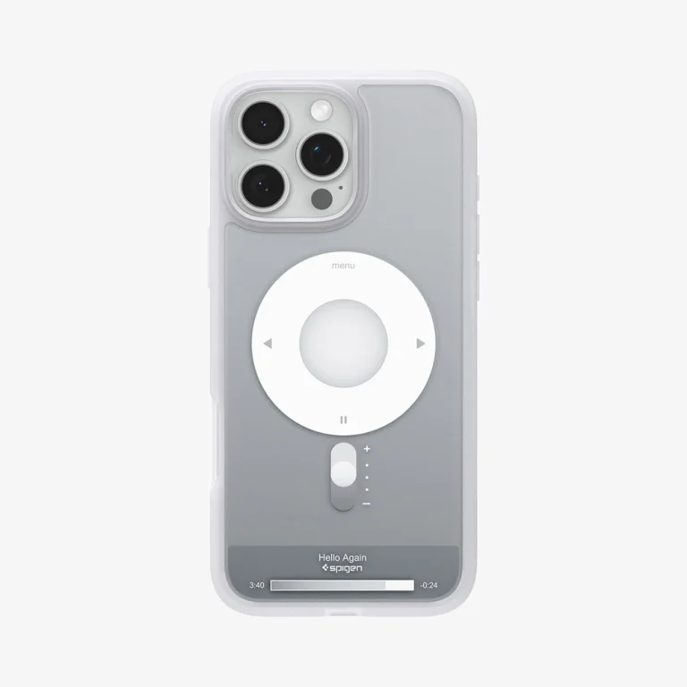 Spigen Ultra Hybrid Classic (Mag Fit) Case for iPhone 16 Pro Max — Classic Silver — manufacturer product image, SKU ACS08006