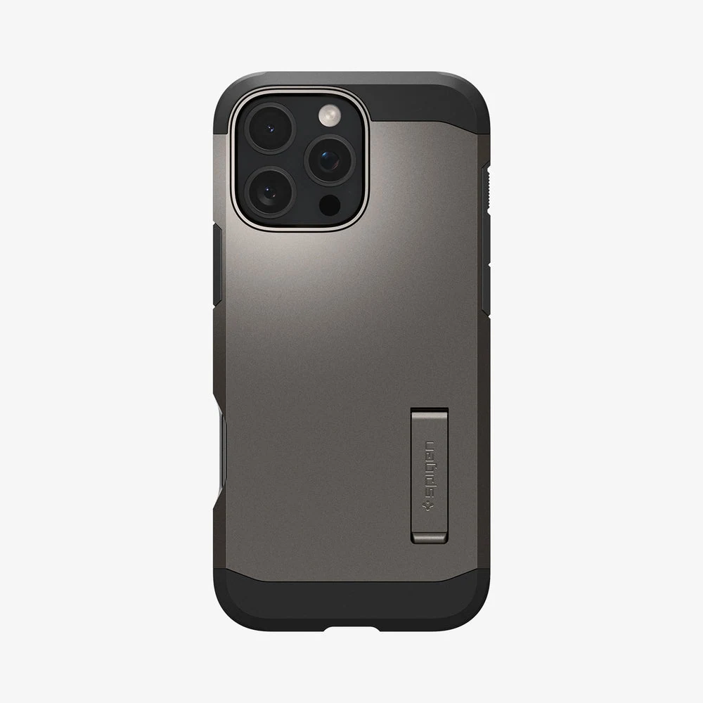 Spigen Tough Armor AI (Mag Fit) Case for iPhone 16 Pro Max — Gunmetal — manufacturer product image, SKU ACS08012
