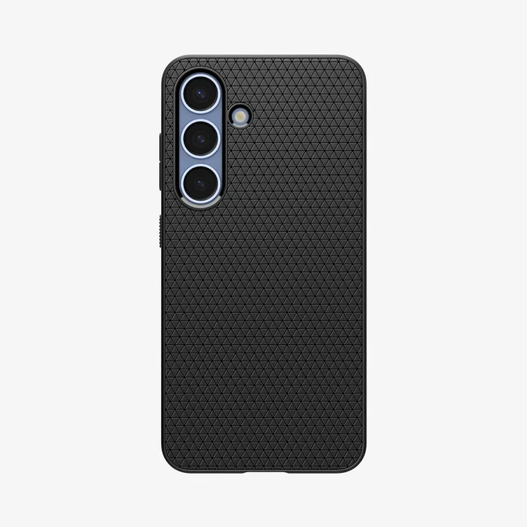 Spigen Liquid Air Case for Galaxy S25 — Matte Black — manufacturer product image, SKU ACS09000