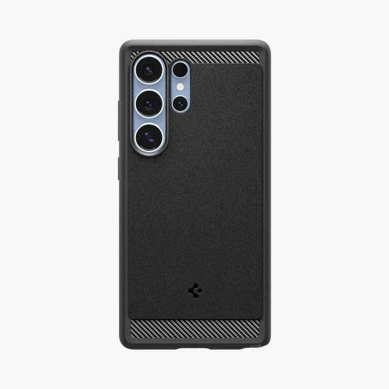 Spigen Rugged Armor (Mag Fit) Case for Galaxy S25 Ultra — Matte Black — manufacturer product image, SKU ACS08951