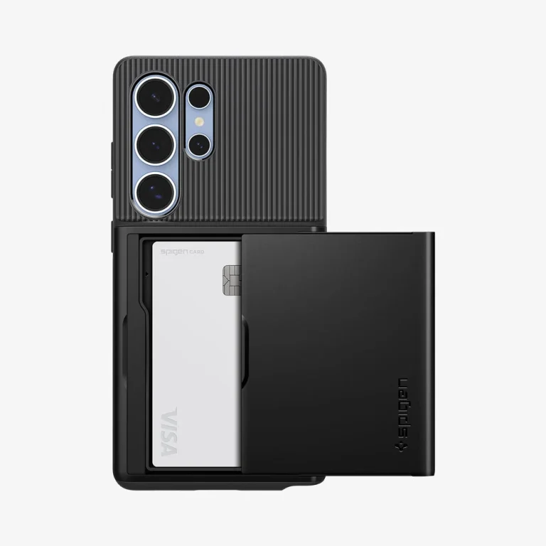 Spigen Slim Armor CS Case for Galaxy S25 Ultra — Black — manufacturer product image, SKU ACS08967