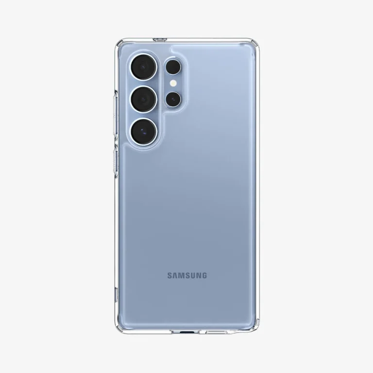 Spigen Ultra Hybrid Case for Galaxy S25 Ultra — Crystal Clear — manufacturer product image, SKU ACS08961