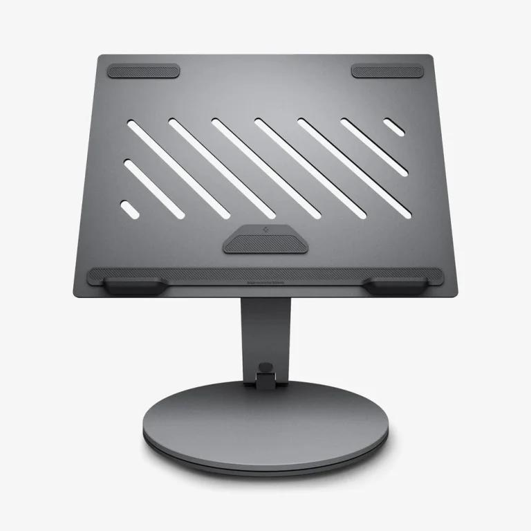Spigen Laptop Stand Hub | LD204H — Space Gray — manufacturer product image, SKU AMP08885