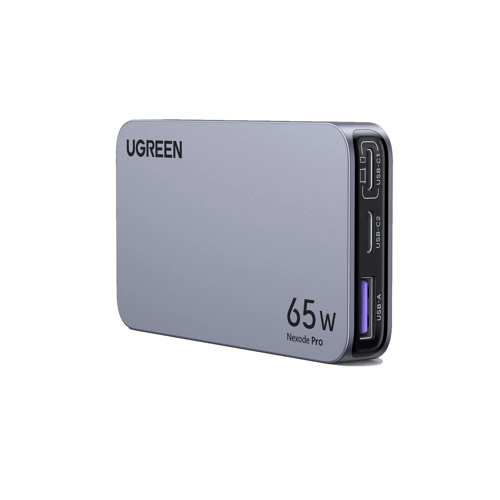 UGREEN Nexode Pro 65W 3-Port Ultra-Slim Charger — manufacturer product image, SKU 15817