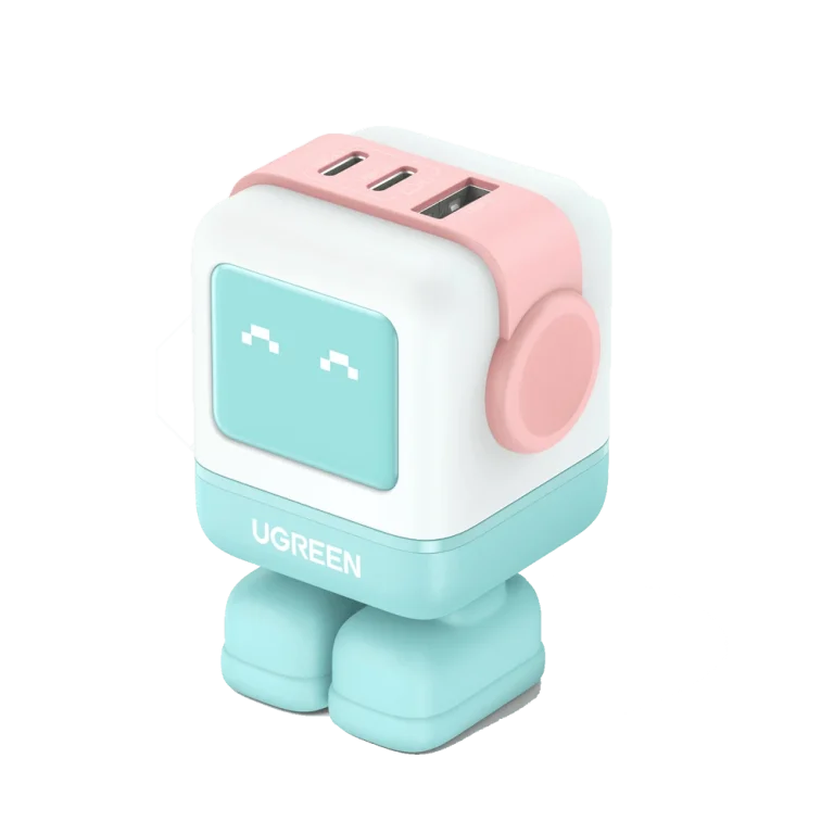 UGREEN Uno Charger 65W (Cyan) — manufacturer product image, SKU 35856