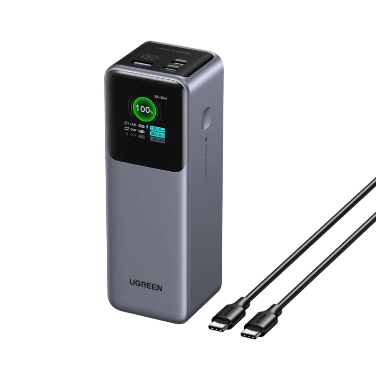 UGREEN Nexode Power Bank 25000mAh 200W with Smart Digital Display — manufacturer product image, SKU 35525