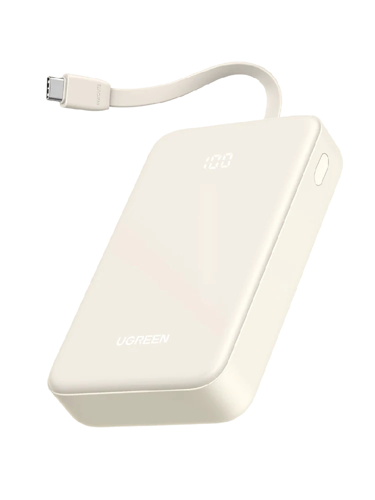 UGREEN Power Bank 20000mAh 22.5W with Built-in USB-C Cable — manufacturer product image, SKU 35340