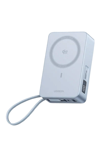 UGREEN MagFlow Magnetic Wireless Power Bank 20000mAh Qi 25W — manufacturer product image, SKU 65959